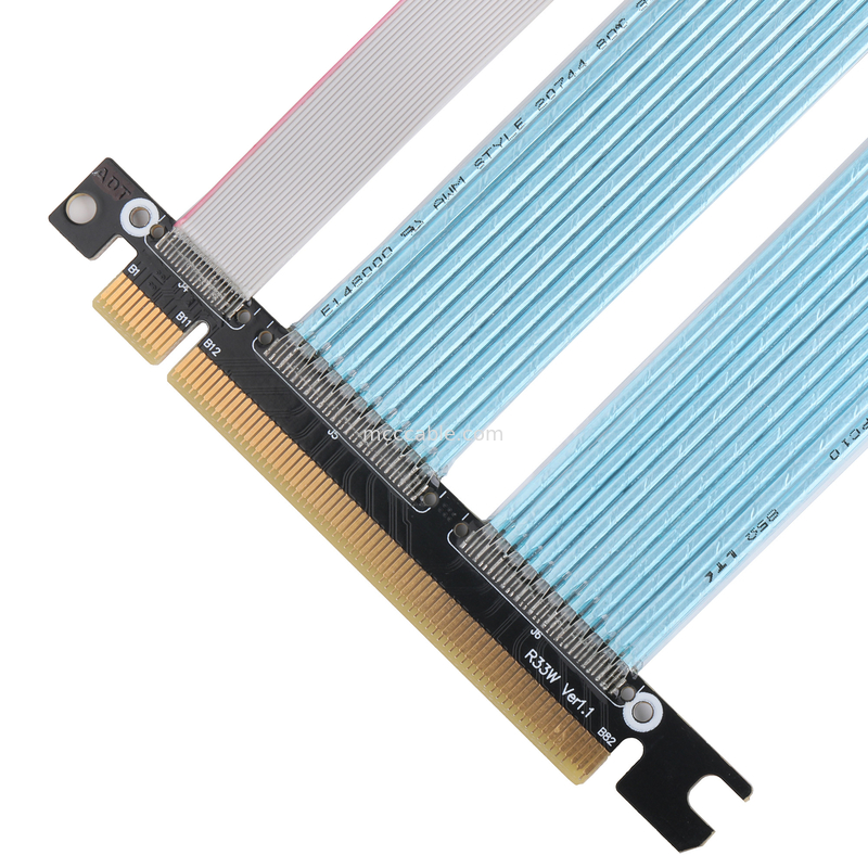 PCB สายเคเบิลโคเอชเชียลละเอียดมาก PCIE กราฟฟิก คอมพิวเตอร์ การ์ดกราฟฟิก