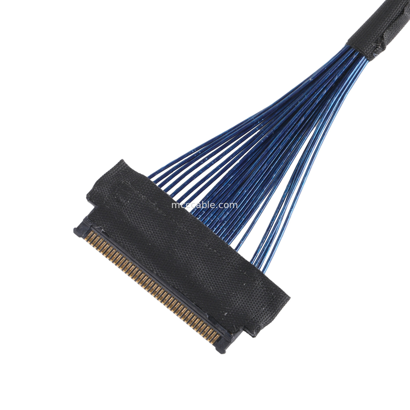Lvds JAE Micro Coaxial Cable FI JT40C CSH1 ถึง HD1P040MA1 สําหรับใช้ในอุปกรณ์ความเป็นจริงแบบเสมือนจริง