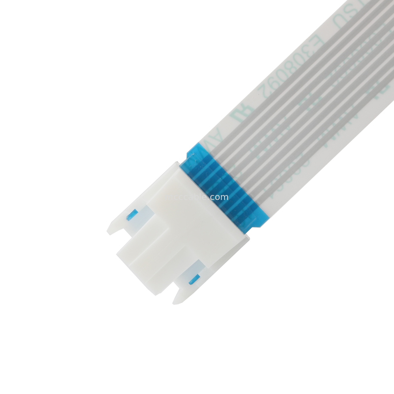 ROHS FFP/FPC 6Pin ขาว IS100-L08T-C46-C ถึง HS100-L08N-N62 ดํา Pitch 1.0mm OEM/ODM
