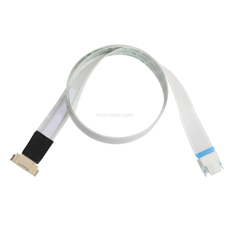 ROHS FFP/FPC 6Pin ขาว IS100-L08T-C46-C ถึง HS100-L08N-N62 ดํา Pitch 1.0mm OEM/ODM