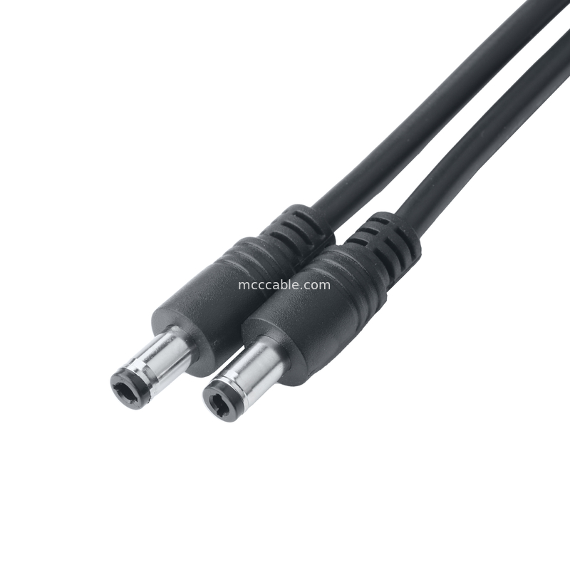Cable Connector 1-1971905-4 HSG*1PCS AND To DC Plug 2.5*5.5mm สูตรผสมชนิด PVC