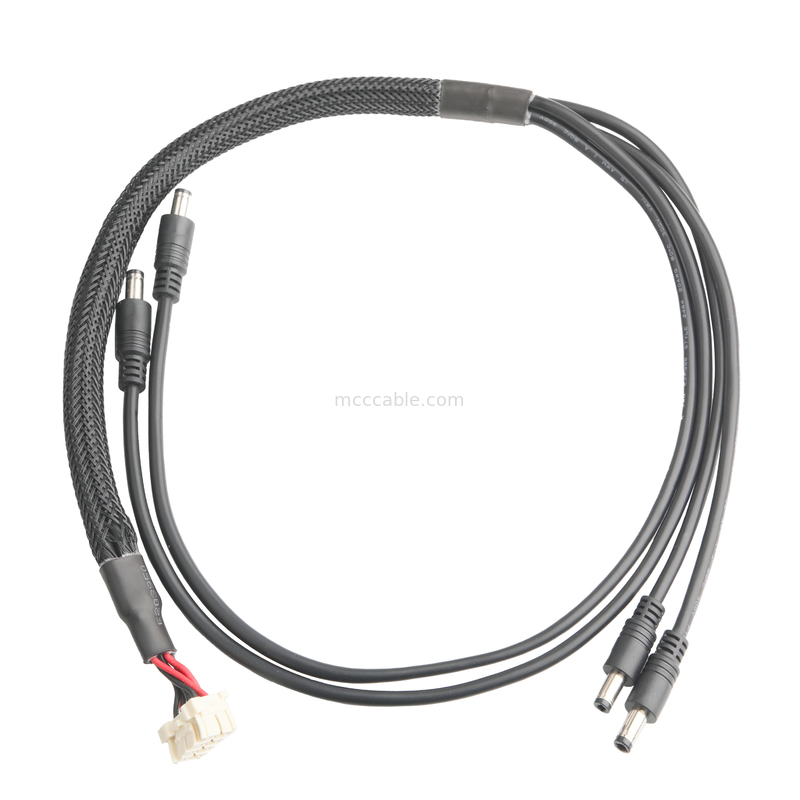 Cable Connector 1-1971905-4 HSG*1PCS AND To DC Plug 2.5*5.5mm สูตรผสมชนิด PVC