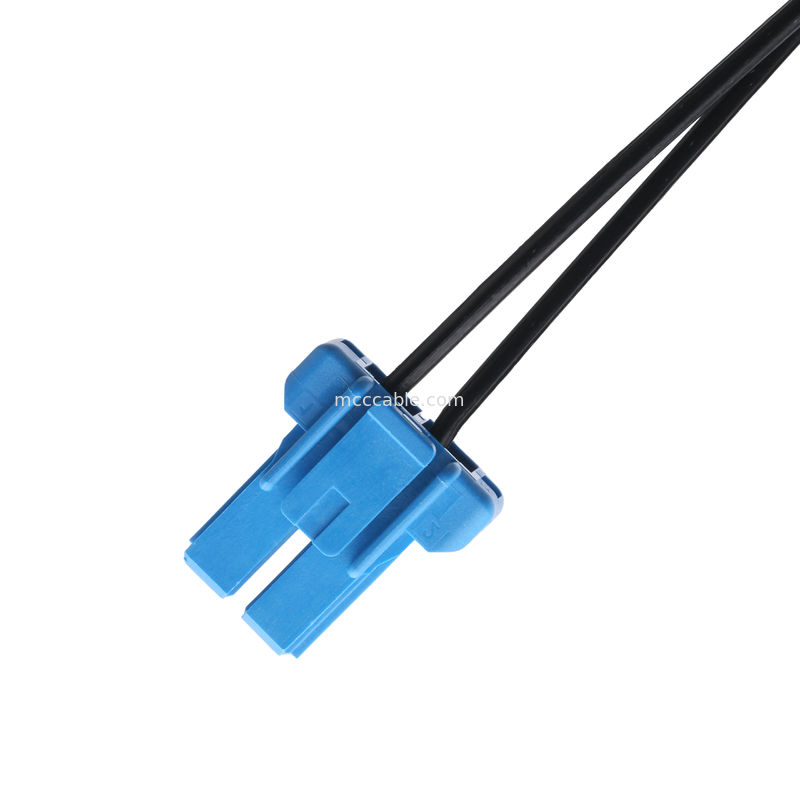 DC Plug 2.1*5.5mm สูบประเภท PVC ลักษณะการพิมพ์ TO TE บ้านสีฟ้า 2P ผู้หญิงสายเชื่อม
