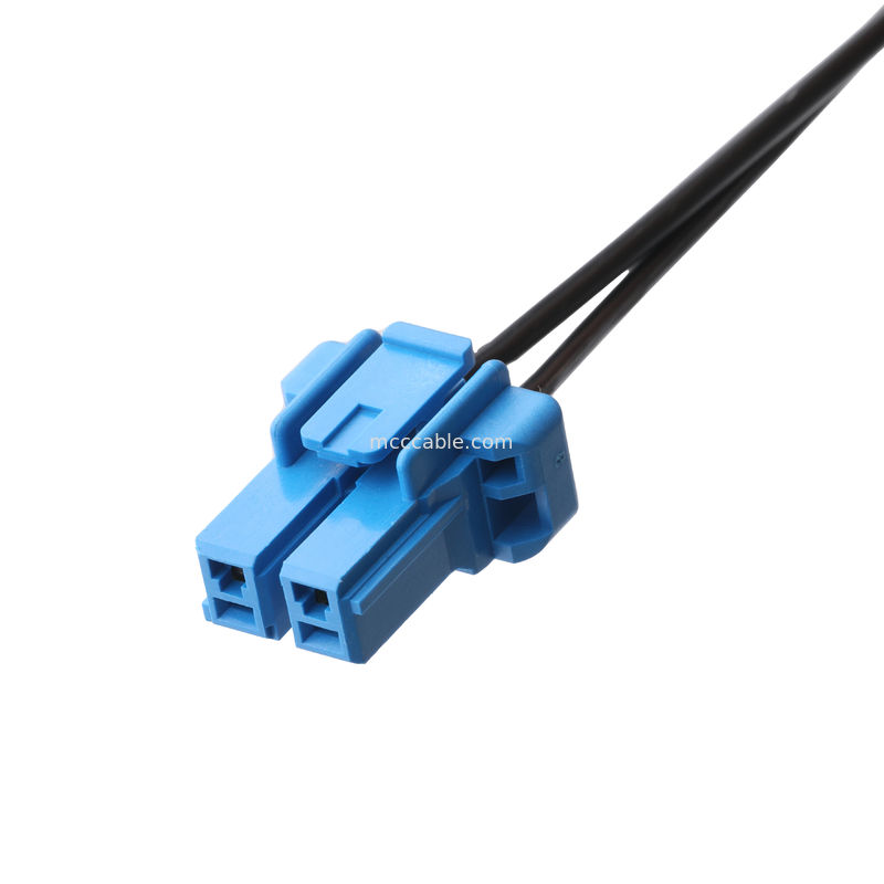 DC Plug 2.1*5.5mm สูบประเภท PVC ลักษณะการพิมพ์ TO TE บ้านสีฟ้า 2P ผู้หญิงสายเชื่อม