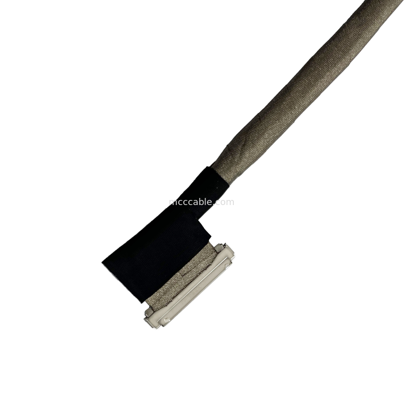 MICRO COAX CABLE 30P 20878-030T-01 สายไฟฟ้า LVDS แบบไมโครโคเอชเชียล พร้อมเครื่องป้องกัน EMC และล็อคกลไก