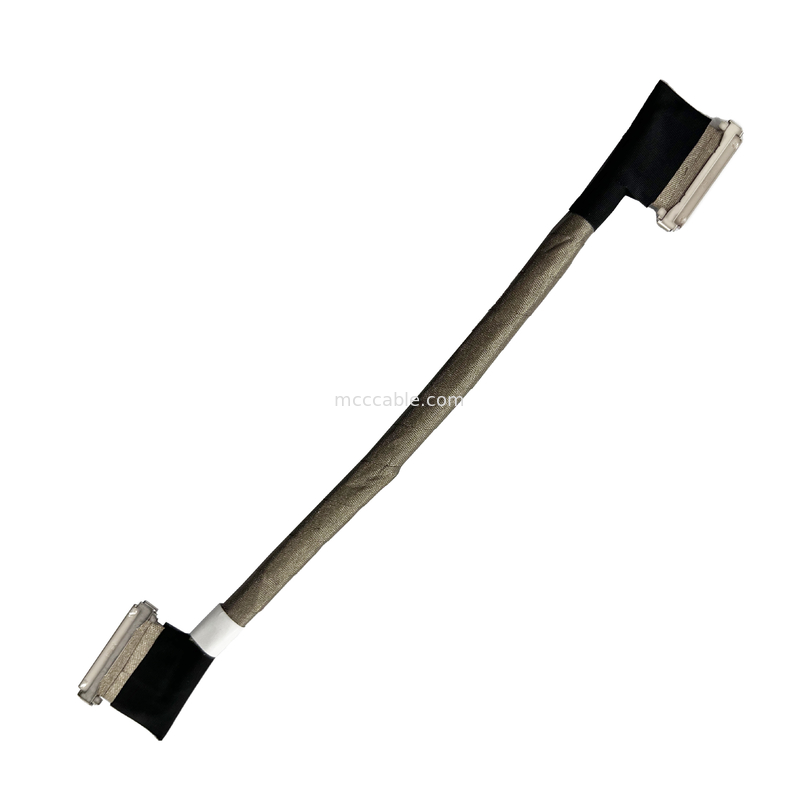 MICRO COAX CABLE 30P 20878-030T-01 สายไฟฟ้า LVDS แบบไมโครโคเอชเชียล พร้อมเครื่องป้องกัน EMC และล็อคกลไก