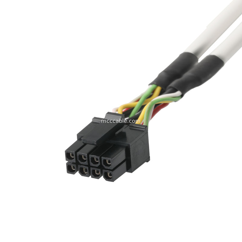 LVDS CABLE Adapter DB-15P FEMALE to HSG 43025-0800 8P and 691352710003 3P สีเขียวชายปลาย