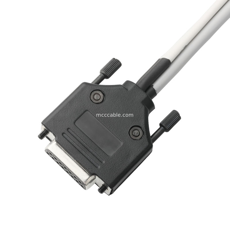 LVDS CABLE Adapter DB-15P FEMALE to HSG 43025-0800 8P and 691352710003 3P สีเขียวชายปลาย