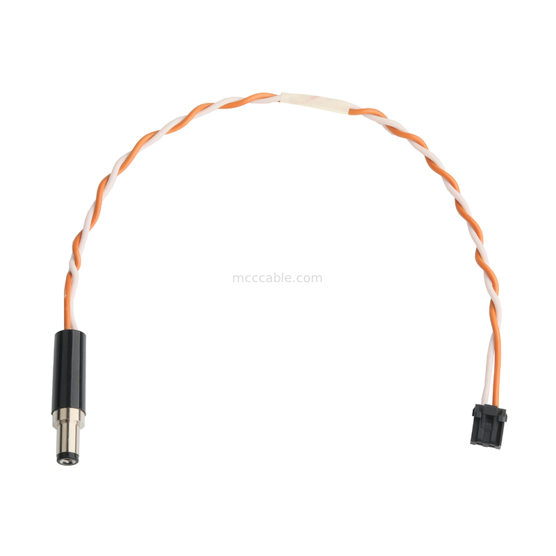 สายเสียง HSG 209209-0002 MX3.0mm pitch 2P ถึง DC PP3-002A PLUG 5.5*2.1mm OEM/ODM