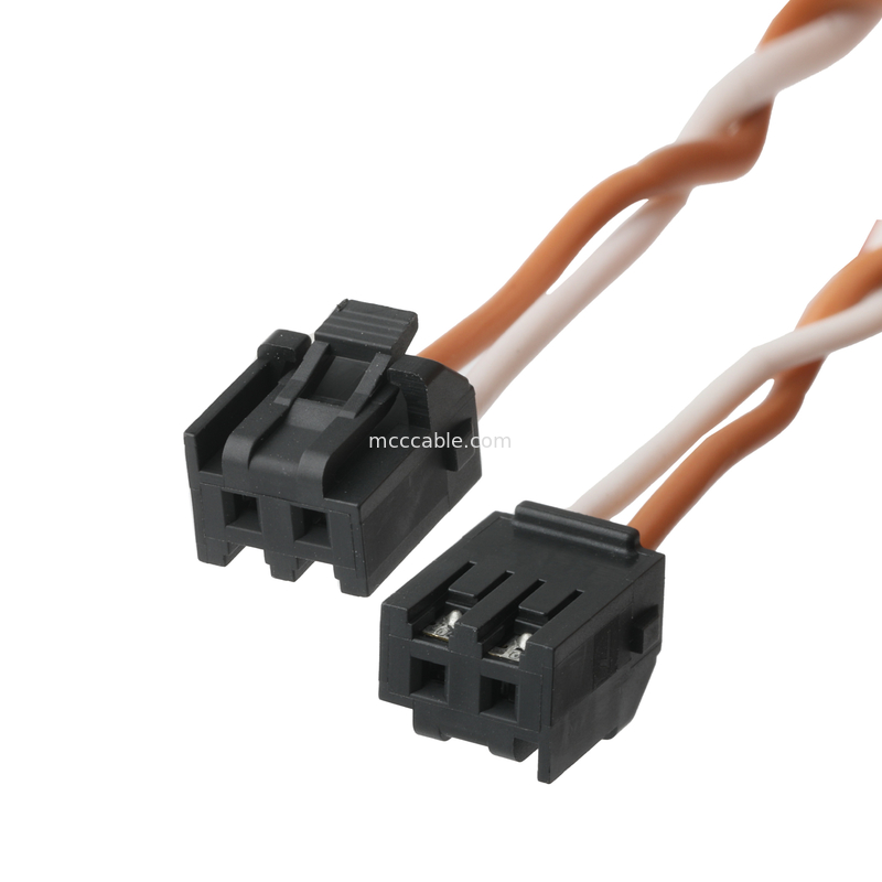 สายเสียง HSG 209209-0002 MX3.0mm pitch 2P ถึง DC PP3-002A PLUG 5.5*2.1mm OEM/ODM