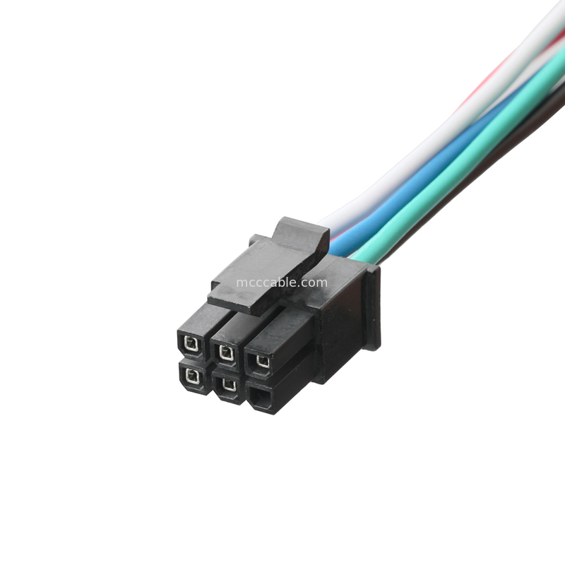 LVDS CABLE HSG 2147552062 6P Pitch 3.0mm MX ไปยัง CUT เครื่องเชื่อม OEM / ODM
