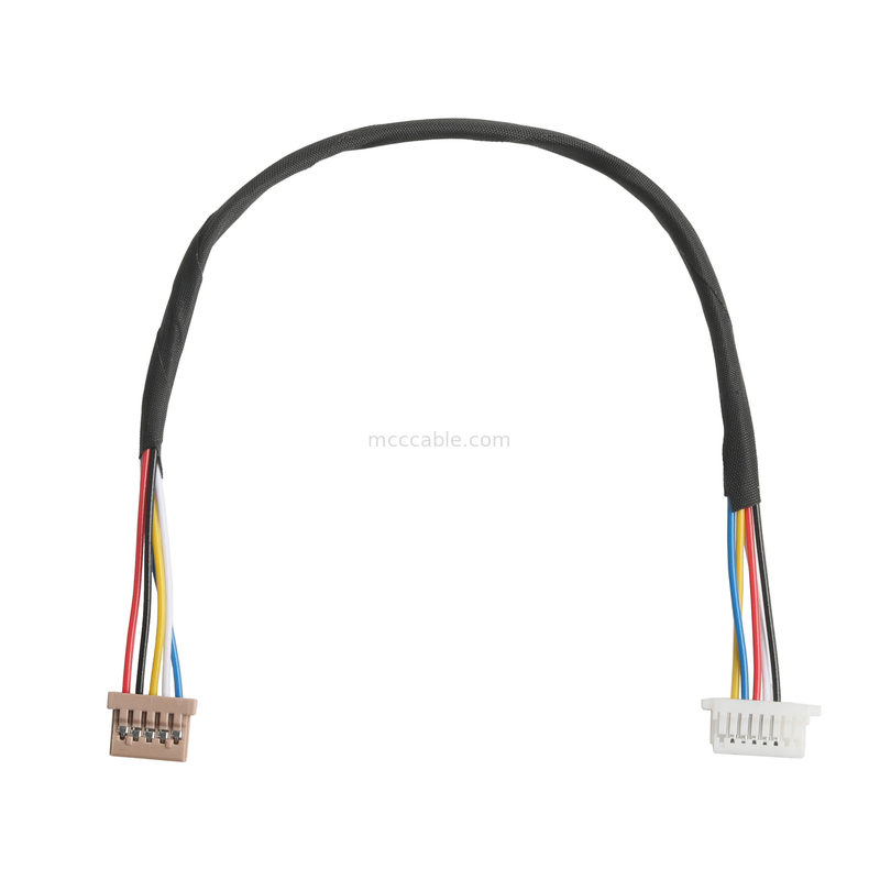 DF14-5P ถึง SH1.0 8P UL1571 28AWG คาเบลเชื่อมต่อชุด OEM / ODM