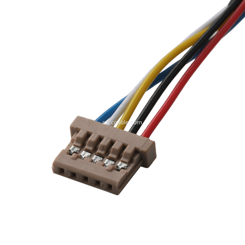 DF14-5P ถึง SH1.0 8P UL1571 28AWG คาเบลเชื่อมต่อชุด OEM / ODM