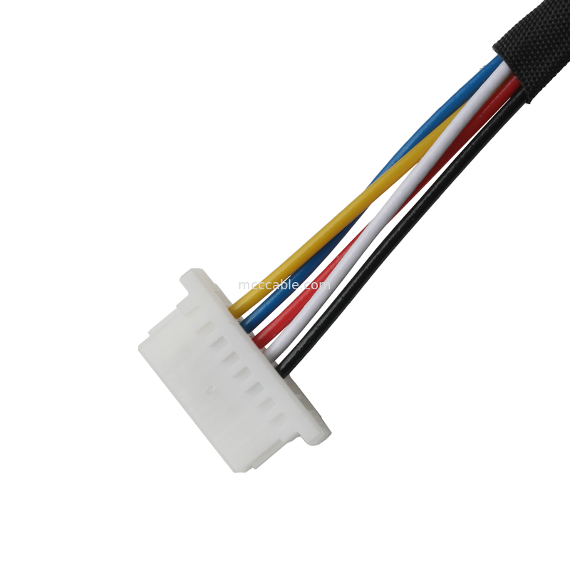 DF14-5P ถึง SH1.0 8P UL1571 28AWG คาเบลเชื่อมต่อชุด OEM / ODM