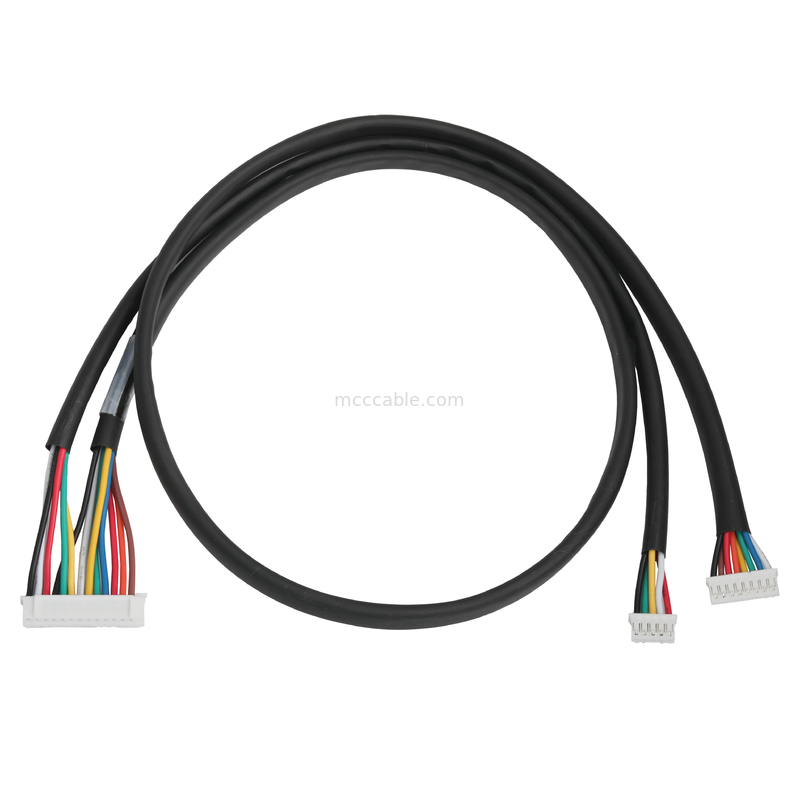 การประกอบเคเบิล LVDS JST PHR-14P ถึง JST PHR-8P และ JST-PHR-5P เครื่องเชื่อมต่อ Pitch 2.0mm