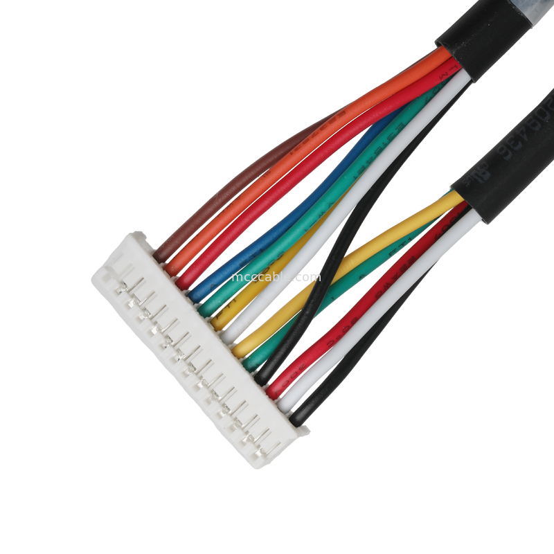การประกอบเคเบิล LVDS JST PHR-14P ถึง JST PHR-8P และ JST-PHR-5P เครื่องเชื่อมต่อ Pitch 2.0mm