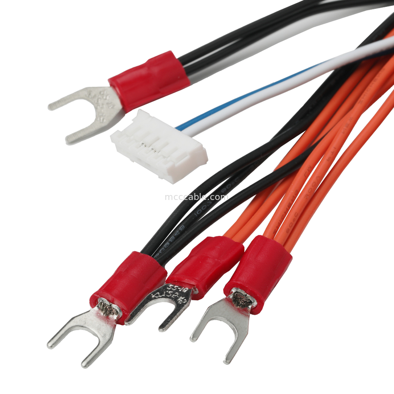 การประกอบเคเบิลตามสั่ง JST PHR-14P ถึง SVM1.25-4 และ JST PH-6P Connector Pitch 2.0mm
