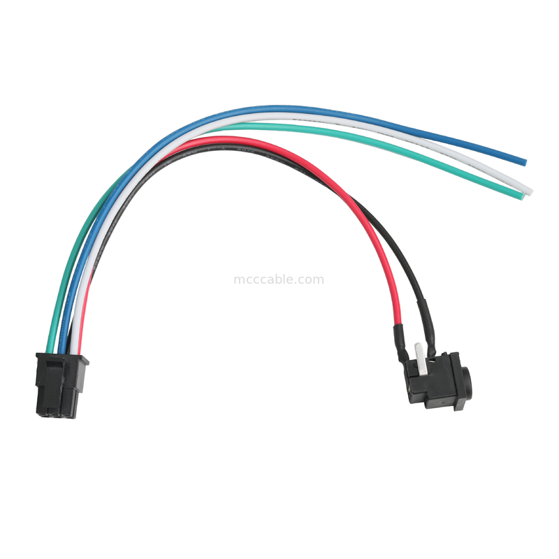 LHE 2147552062 MX3.0 6P ถึง PJ-019 สายเชื่อมไฟฟ้า DC สาย UL1007 20AWG