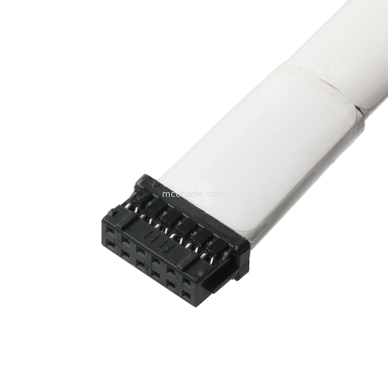 12Pin PA66 P/N DF11-12DS-2C UL 1007 24AWG คาเบลเชื่อมตั้ง OEM/ODM