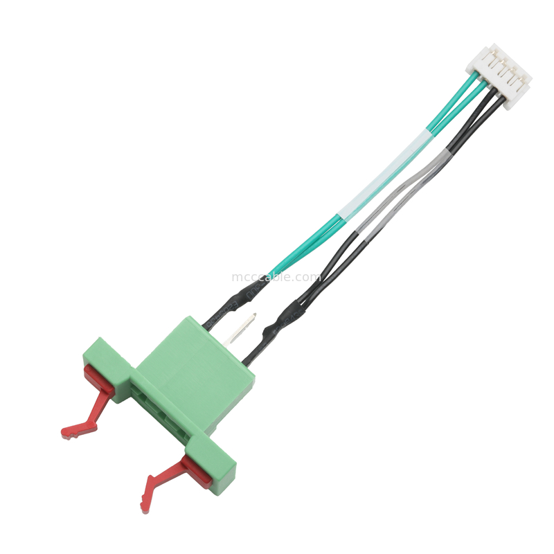 การประกอบเคเบิลตามสั่ง DFK-MSTB 2,5/3-G-5.08 ถึง JST EH-4P UL 1061 22AWG