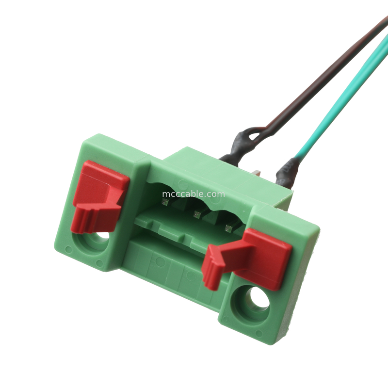 การประกอบเคเบิลตามสั่ง DFK-MSTB 2,5/3-G-5.08 ถึง JST EH-4P UL 1061 22AWG