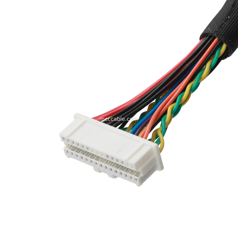 HSG MX1.0-30P 5011893010 ไปยัง JAE FIX30HL สายเชื่อมสาย UL1571 28AWG CABLE