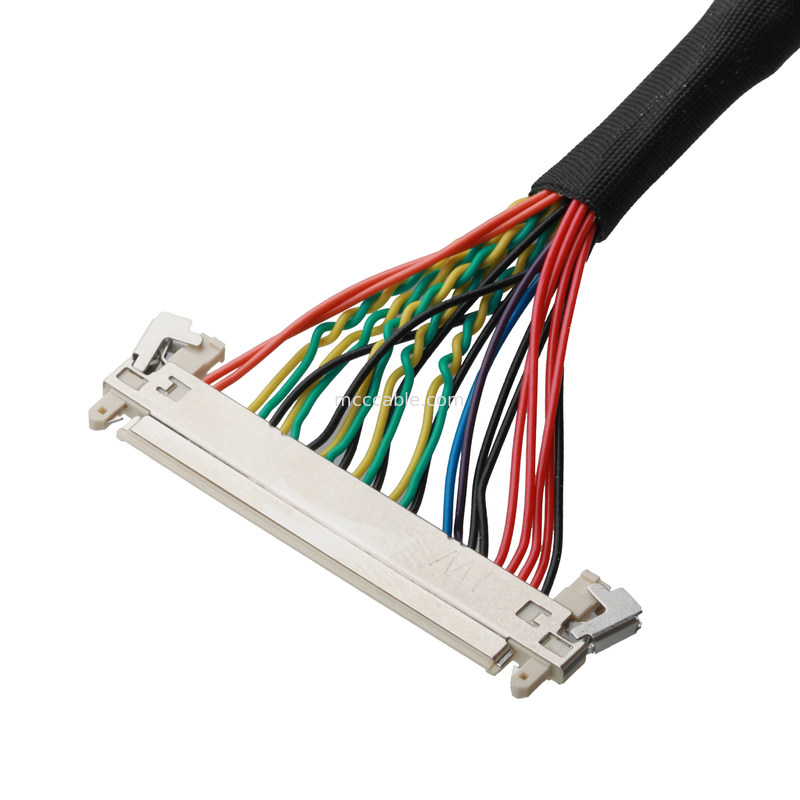 HSG MX1.0-30P 5011893010 ไปยัง JAE FIX30HL สายเชื่อมสาย UL1571 28AWG CABLE
