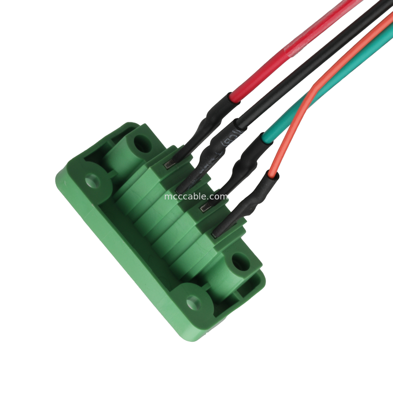 DFK-MC JL15CDGV-3.81 4Pin ถึง MX1.25-12Pin และ UL Lobel ผ่านผนัง