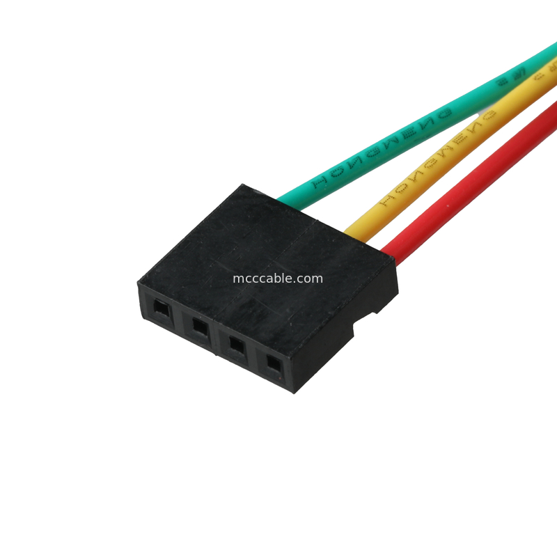 DP2.0 4Pin A2004-H04 TO MX1.25-10P การประกอบเคเบิล LVDS UL 1061 26AWG