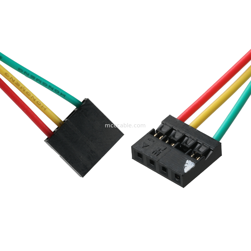 DP2.0 4Pin A2004-H04 TO MX1.25-10P การประกอบเคเบิล LVDS UL 1061 26AWG