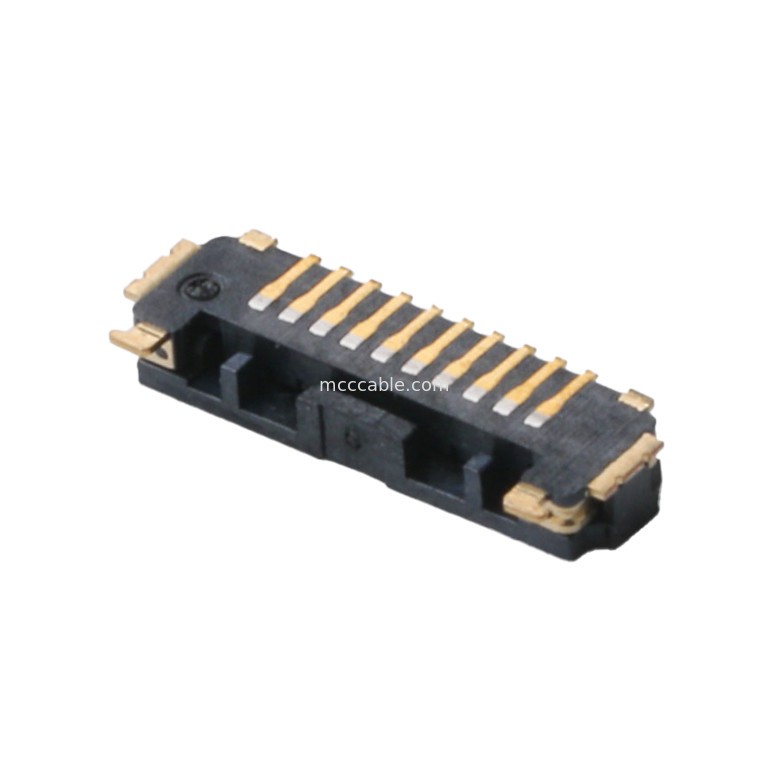 20854-010E-02 เครื่องเชื่อมตู้ LVDS Cable 0.35mm Pitch Pin-out ปรับแต่ง RoHS
