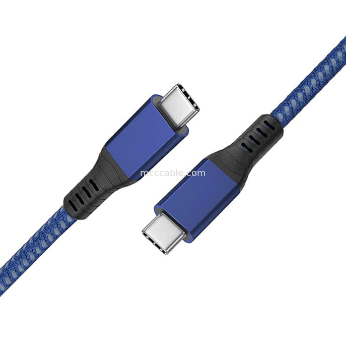 usb c thunderbolt usb 4 ถึง usb c USB4 การส่งความเร็วสูง Thunderbolt 4 ช่องทางโปรโตคอลเคเบิล OEM / ODM