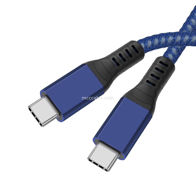 usb c thunderbolt usb 4 ถึง usb c USB4 การส่งความเร็วสูง Thunderbolt 4 ช่องทางโปรโตคอลเคเบิล OEM / ODM
