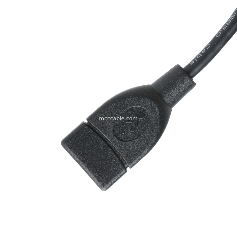 ชุดสาย USB สําหรับ IC7 เครื่องรับ USB-A 2.0 ไปยัง Molex 51021-0400 RM 1.25 มม.