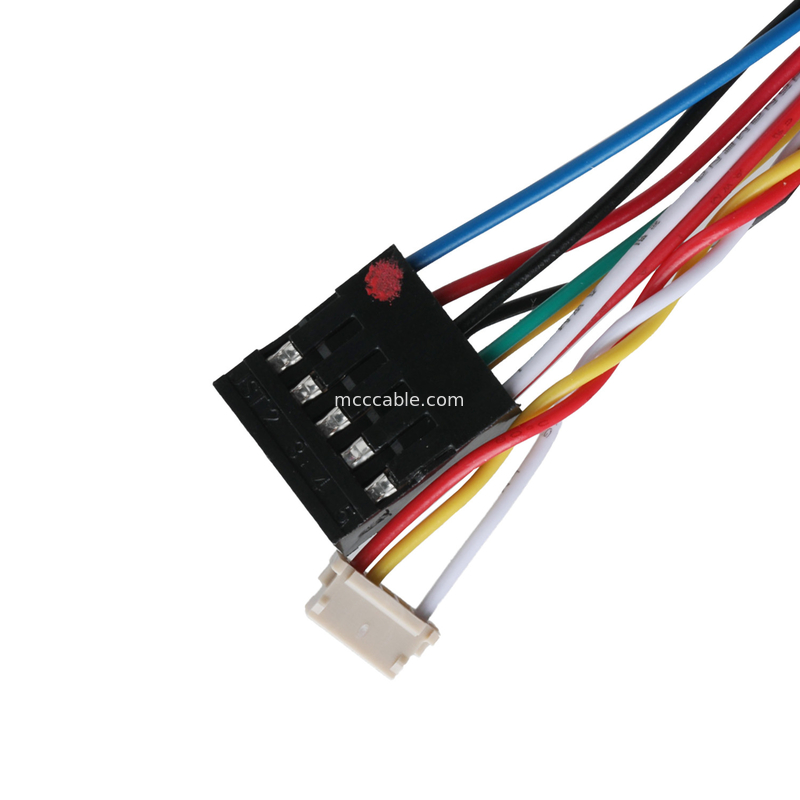 การประกอบเคเบิลที่กําหนดเอง JST RF-10 ถึง DF13-14S-1.25C DF13-5S-1.25C และ SEN-13314