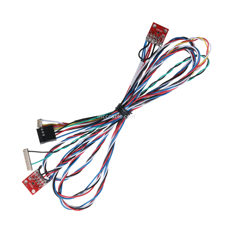 การประกอบเคเบิลที่กําหนดเอง JST RF-10 ถึง DF13-14S-1.25C DF13-5S-1.25C และ SEN-13314