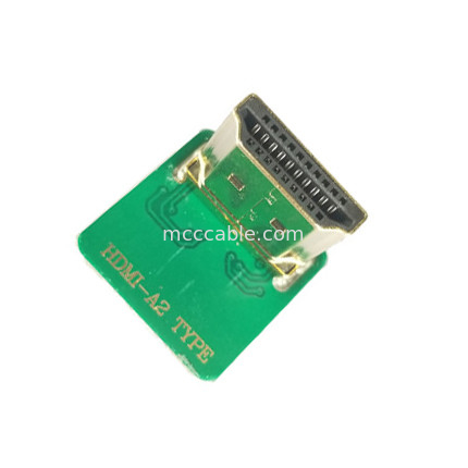 HDMI หัวเอลโก้ HDMI-A2 90 องศาถึง  ®-VS 20454-220-02 20455 20453