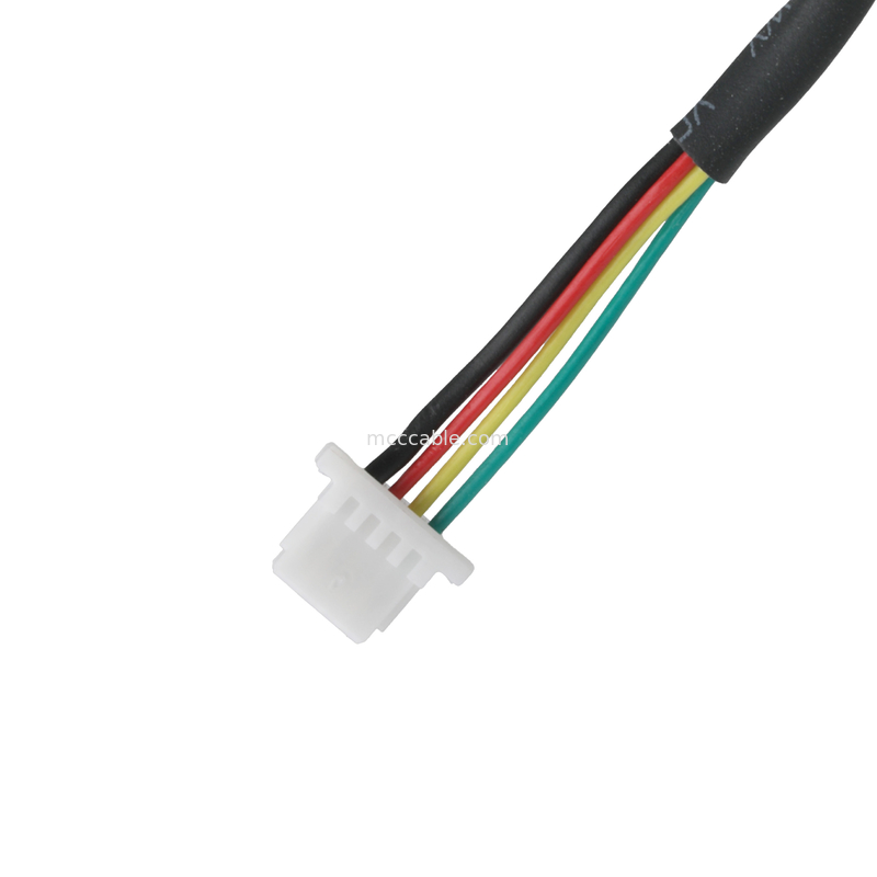 3.5mm 4Pin Heaphone Earphone Plug MALE to JST SHR-04V-S-B ชุดเชื่อมเคเบิล OEM/ODM