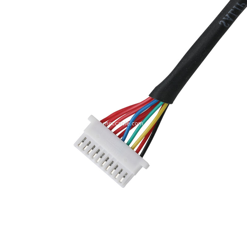 คาเบล lvds 10P JST SHLP-10V-S-B ไปยังสายไฟครึ่งถอด