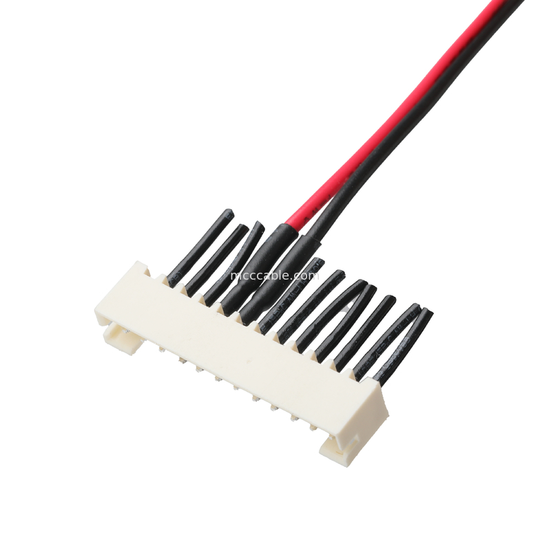 การประกอบเคเบิล LVDS JST B12B-PH-K-S ไปยัง JST XHP-7 lvds display connector เคเบิ้ลรวมที่กําหนดเองสําหรับจอ LED