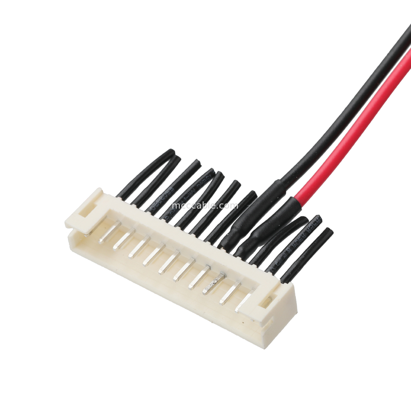 การประกอบเคเบิล LVDS JST B12B-PH-K-S ไปยัง JST XHP-7 lvds display connector เคเบิ้ลรวมที่กําหนดเองสําหรับจอ LED
