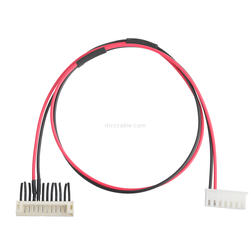 การประกอบเคเบิล LVDS JST B12B-PH-K-S ไปยัง JST XHP-7 lvds display connector เคเบิ้ลรวมที่กําหนดเองสําหรับจอ LED