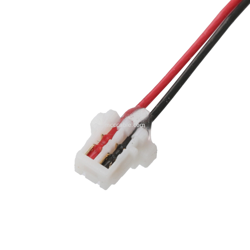 JST Wire Harness 0.8mm pitch 2P ติดต่อหน้าขึ้นไปยัง NSHR-6P 1.0mm buckle Receptacle Disconnectable Crimp