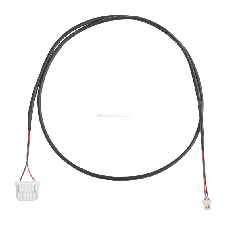 JST Wire Harness 0.8mm pitch 2P ติดต่อหน้าขึ้นไปยัง NSHR-6P 1.0mm buckle Receptacle Disconnectable Crimp