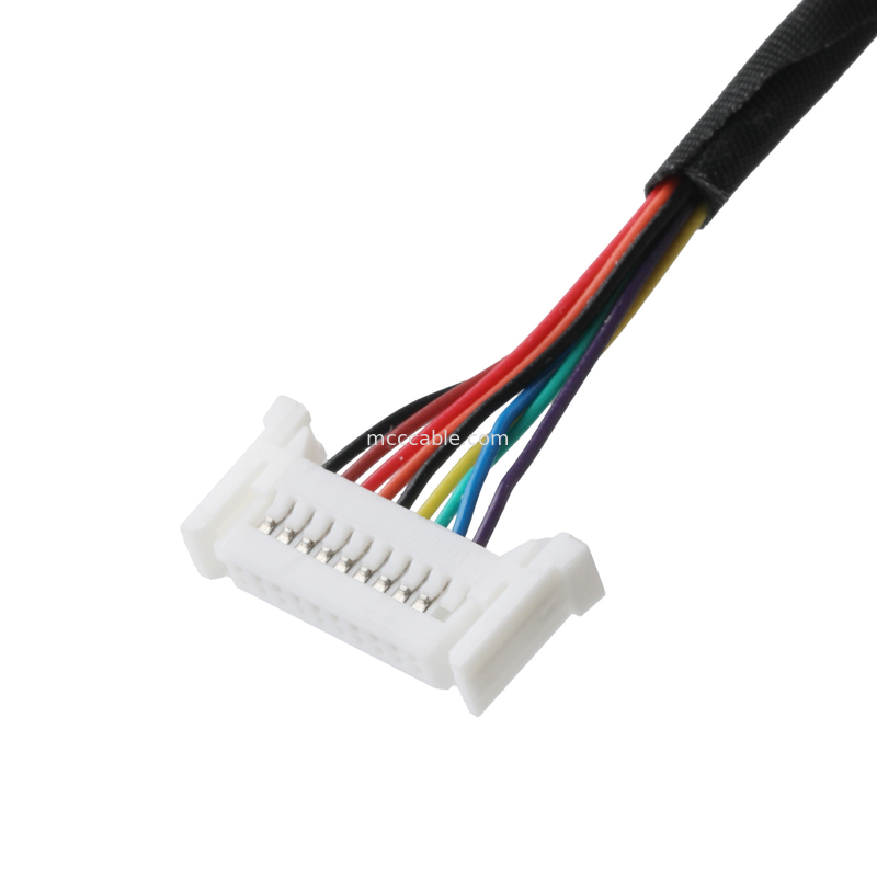 DB-9Pin LVDS Cable Assembly D-SUB-9P ชาย Solder ถึง TU1.0 20Pin TU1002HN0-20 เครื่องเชื่อมสาย