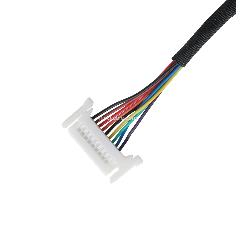 DB-9Pin LVDS Cable Assembly D-SUB-9P ชาย Solder ถึง TU1.0 20Pin TU1002HN0-20 เครื่องเชื่อมสาย