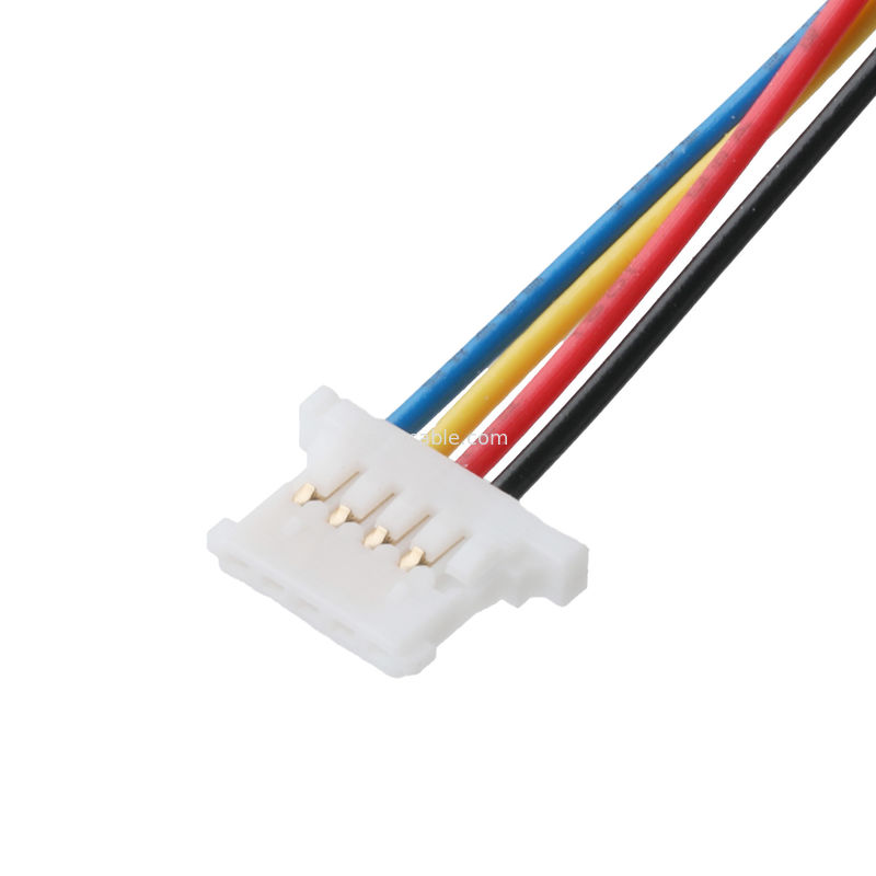 JST PHR-7 pitch 2.0mm 7pin to Molex 51146-0500 1.25mmpitch LVDS คาเบลประกอบการเชื่อมต่อ Pitch 2.0mm คาเบล OEM / ODM