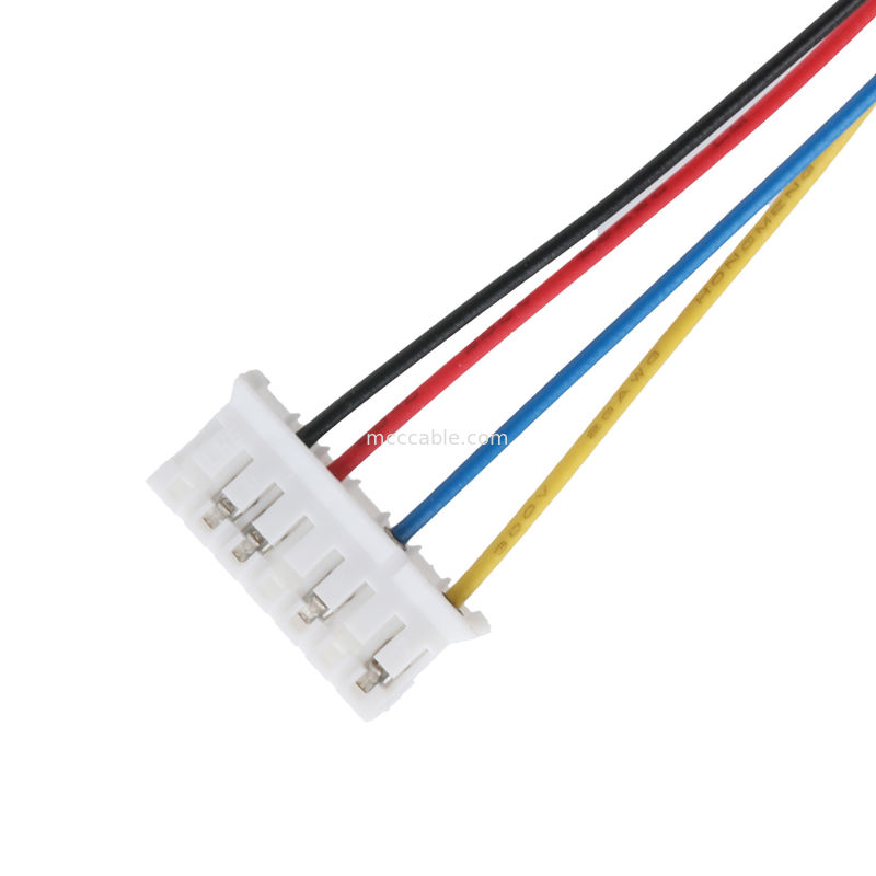 JST PHR-7 pitch 2.0mm 7pin to Molex 51146-0500 1.25mmpitch LVDS คาเบลประกอบการเชื่อมต่อ Pitch 2.0mm คาเบล OEM / ODM