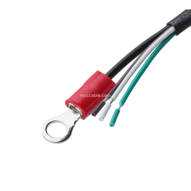 HSG 43645-0400 MX3.0-4P To สายลดลมและแหวนการก่อดินคอ LVDS ชุดสายไฟฟ้า OEM/ODM