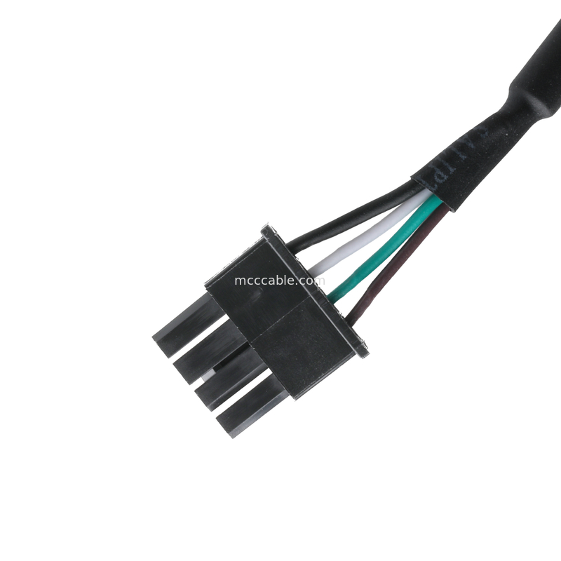 HSG 43645-0400 MX3.0-4P To สายลดลมและแหวนการก่อดินคอ LVDS ชุดสายไฟฟ้า OEM/ODM